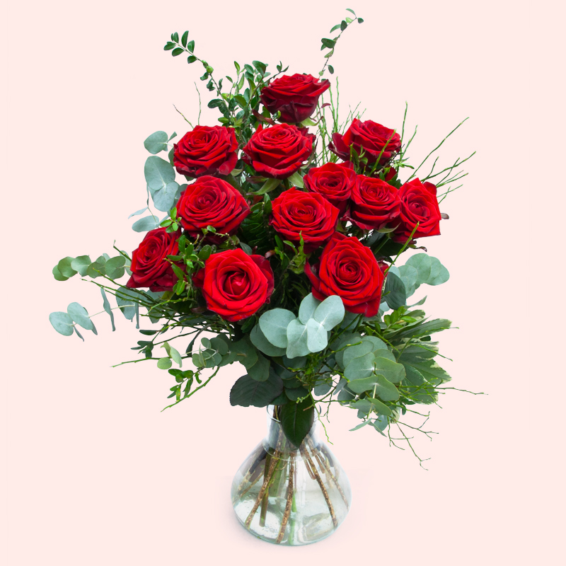 12 ROSE DI PASSIONE