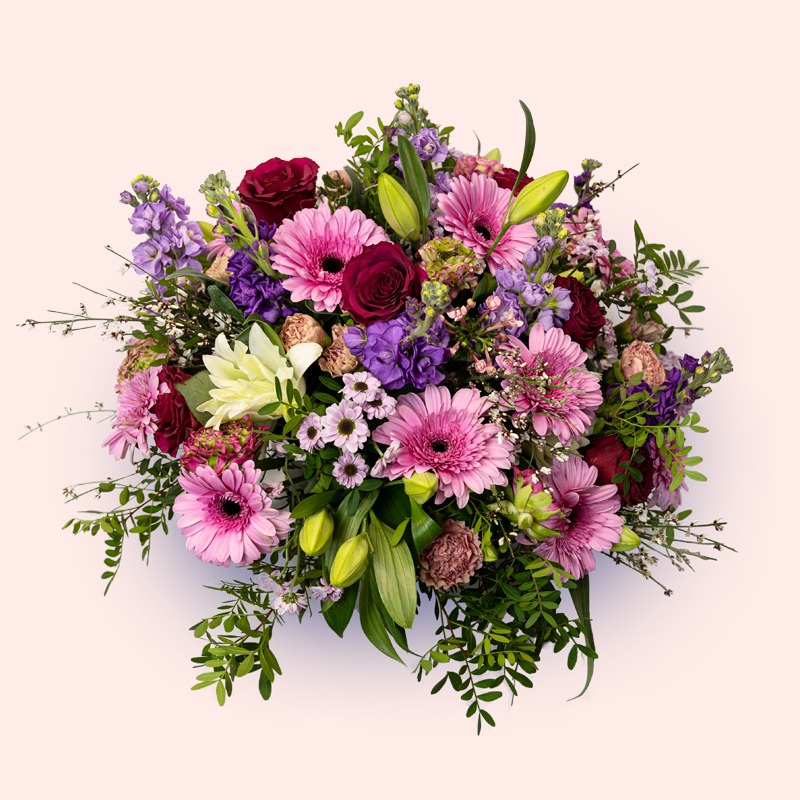 Cesto di fiori misti