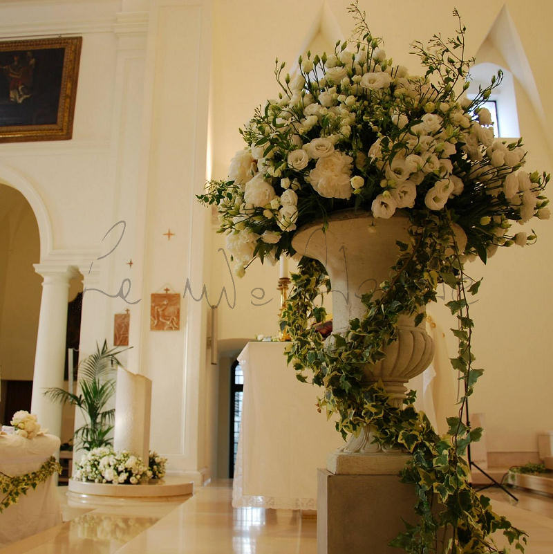 La Mia Fioraia Allestimento Addobbi Fiori Cerimonia Matrimonio Chiesa Comune Esterni